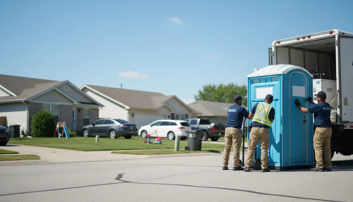 Standard Porta Potty Rentals in Bettendorf, IA near me